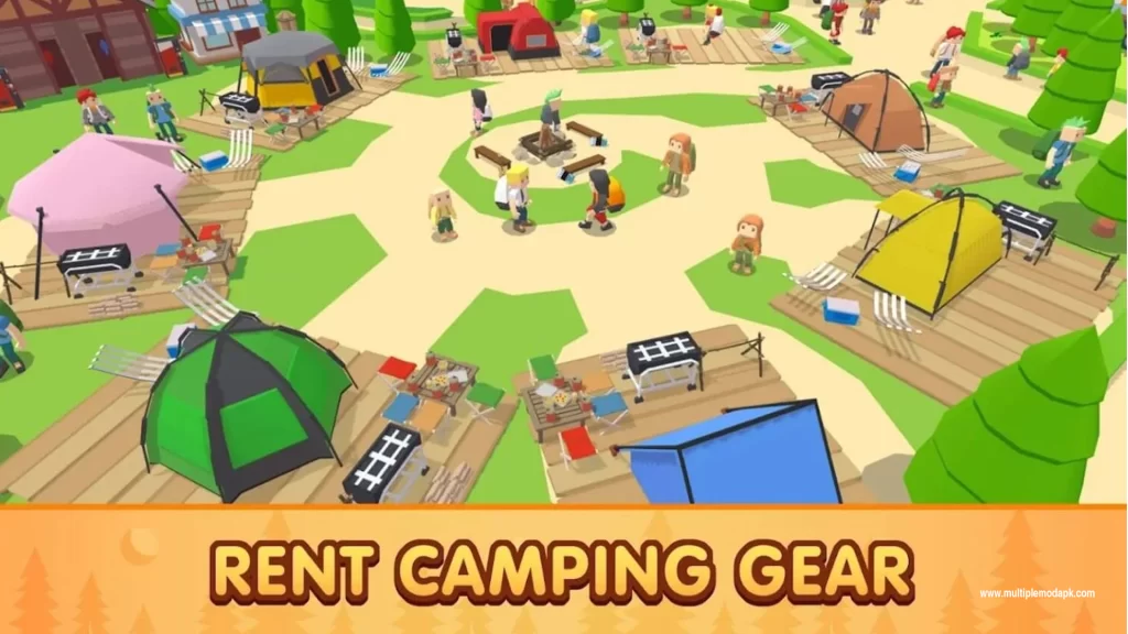 Camping Tycoon Mod Apk