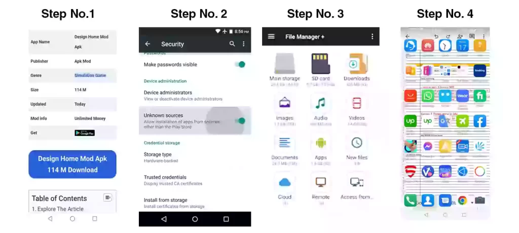 How to download and install Design Home Mod Apk